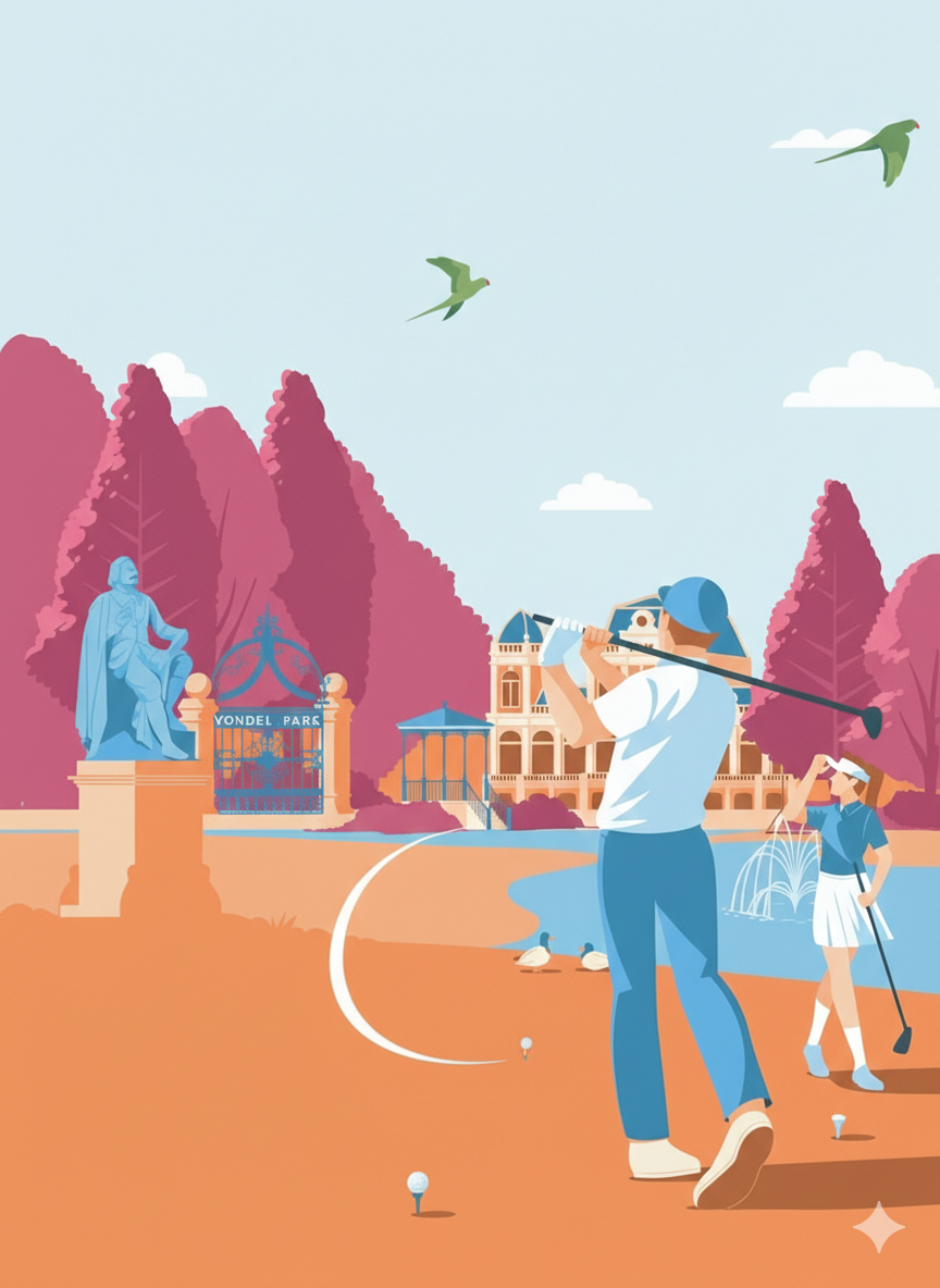 Vondelpark Open - illustratie